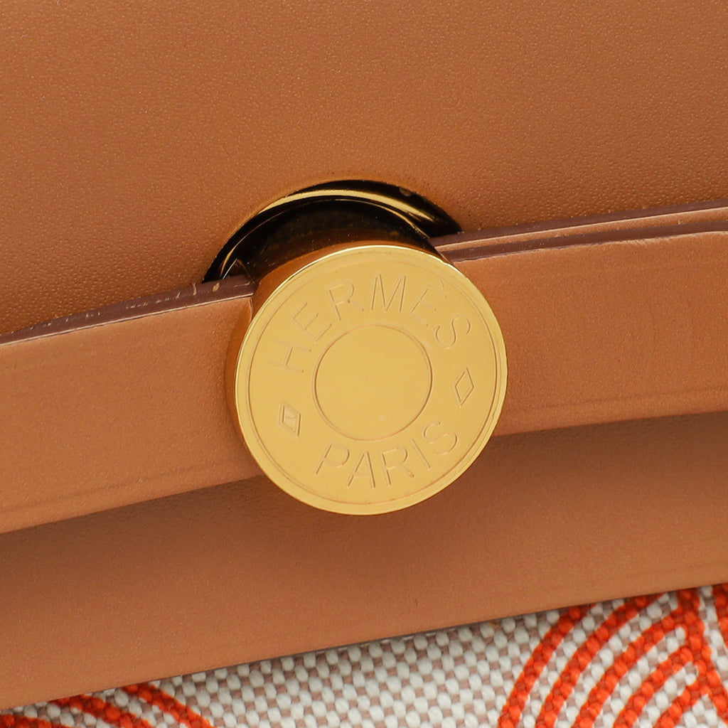Hermes Multicolor Herbag Zip 31 Chaine D'Ancre Vache Hunter Bag