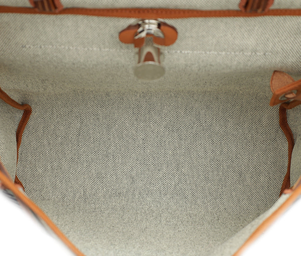 Hermes Multicolor "Brides de Gala Desordre" Motif  Herbag Zip 31 Bag