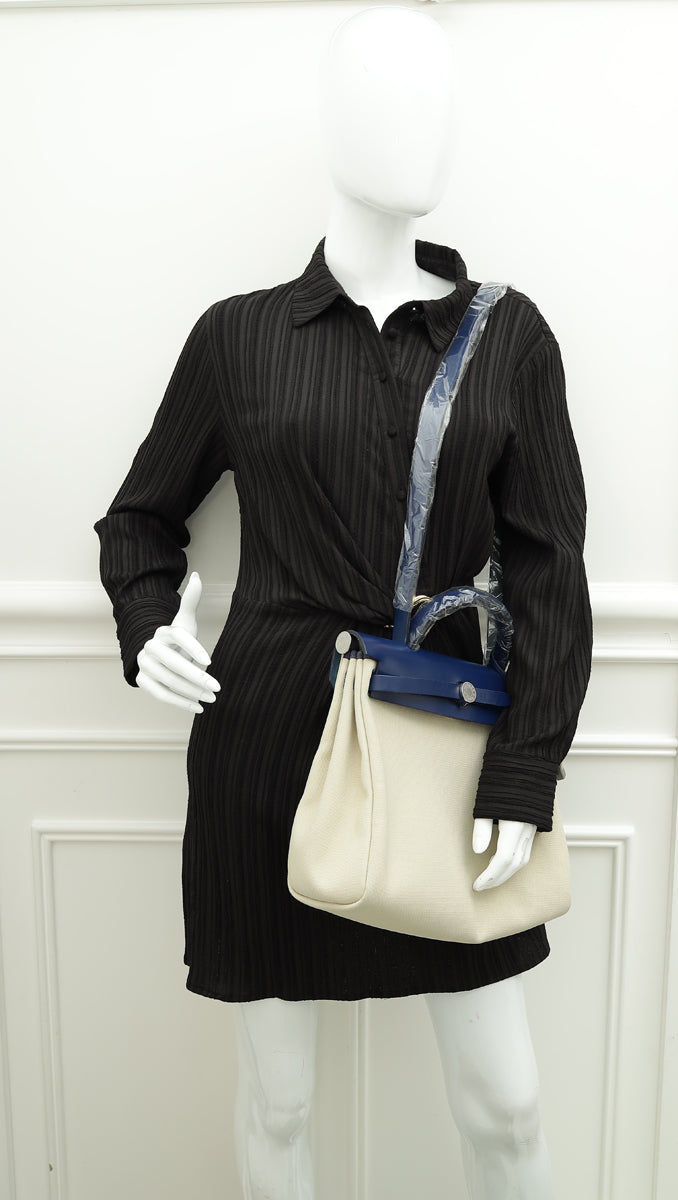 Hermes Bicolor Herbag Zip 31 PM Bag
