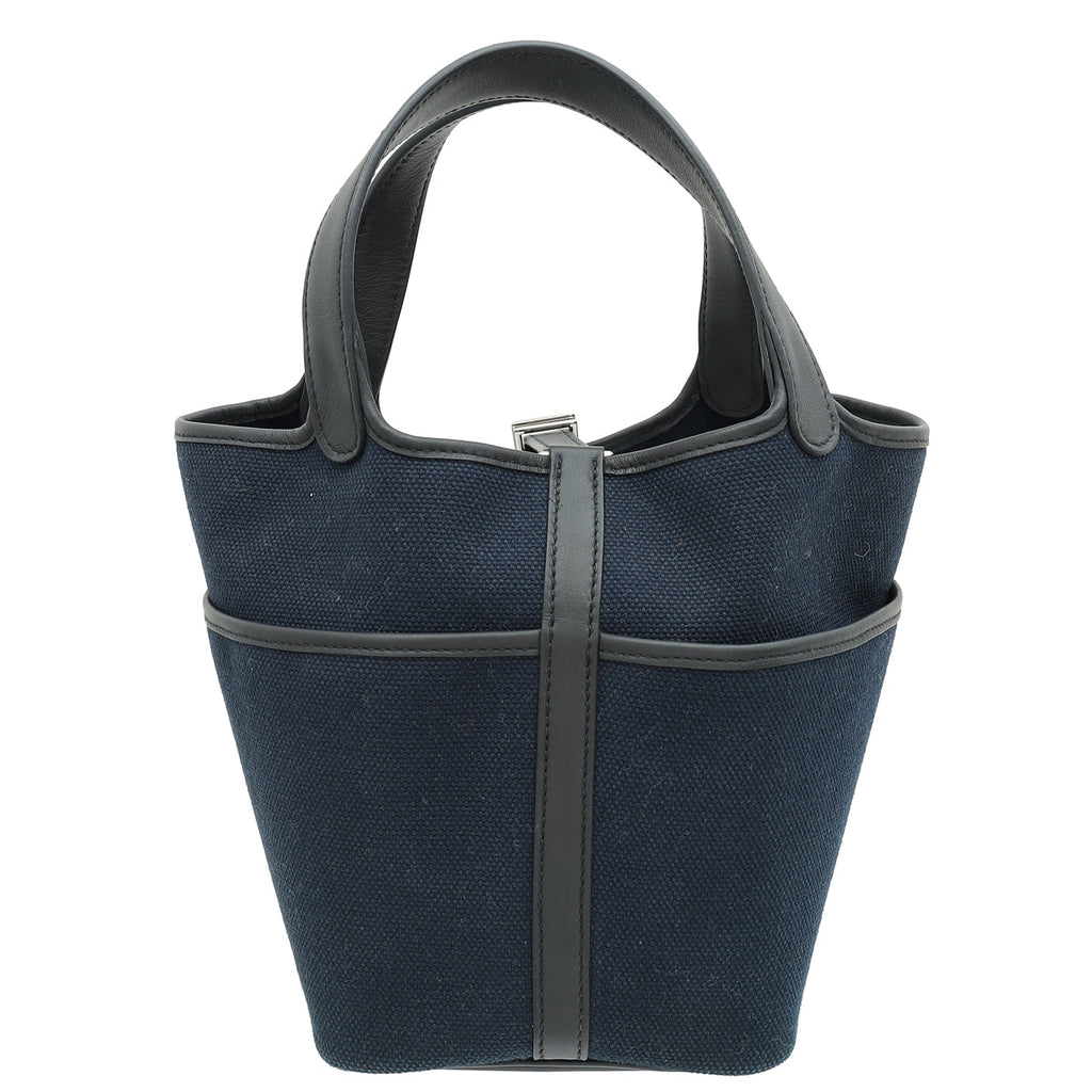Hermes Bicolor Cargo Picotin Lock 18 Bag