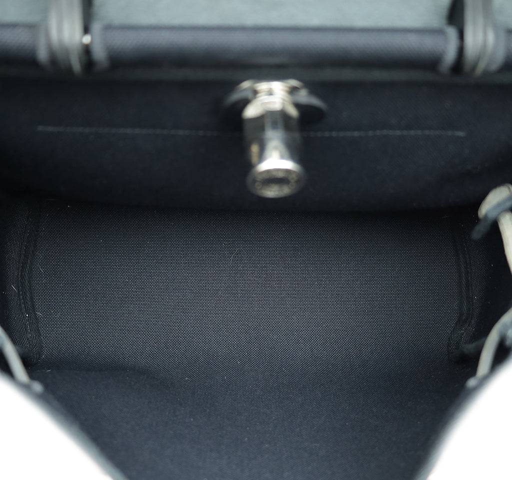 Hermes Noir Herbag Zip 31 PM Bag