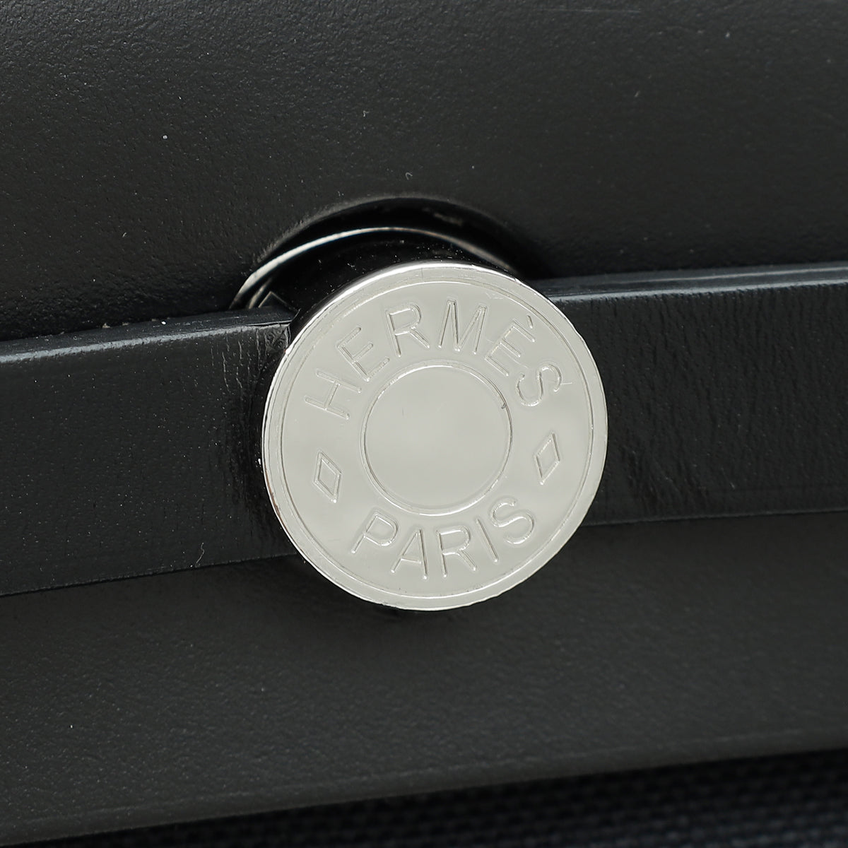 Hermes Noir Herbag Zip 31 PM Bag