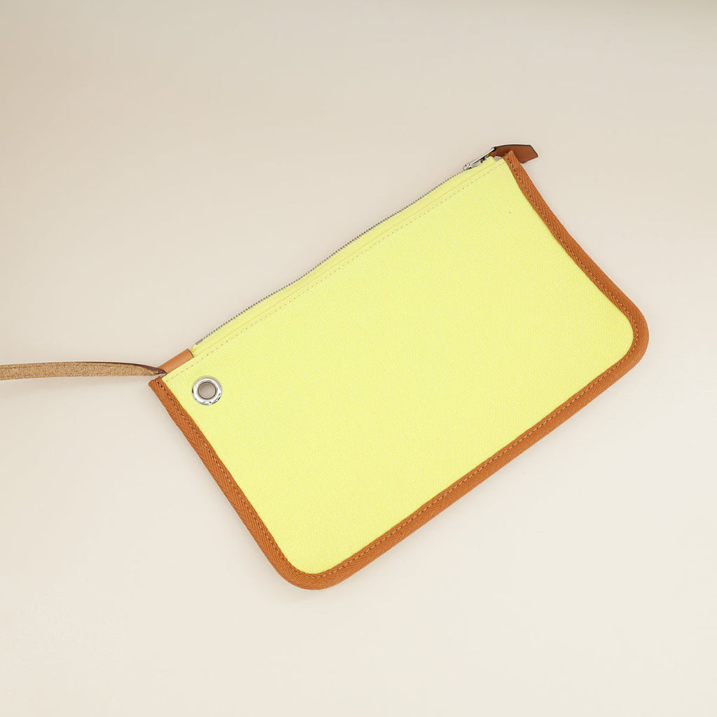 Hermes Bicolor Herbag Zip 31 Retourne Vache Hunter Toile Bag