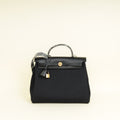 Hermes Noir Retourne Herbag Zip 31 PM Bag