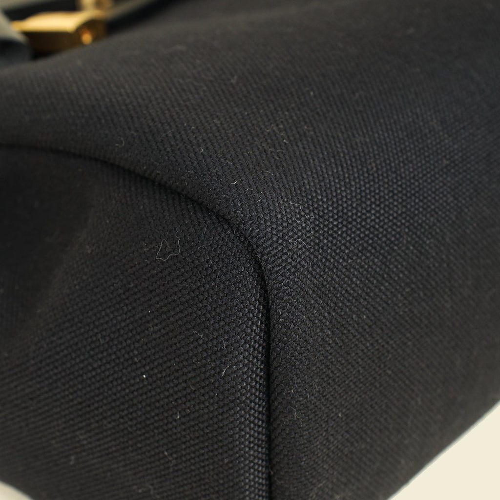 Hermes Noir Retourne Herbag Zip 31 PM Bag