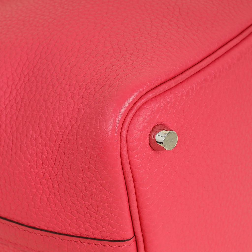 Hermes Rose Extreme Picotin Lock 18 Bag