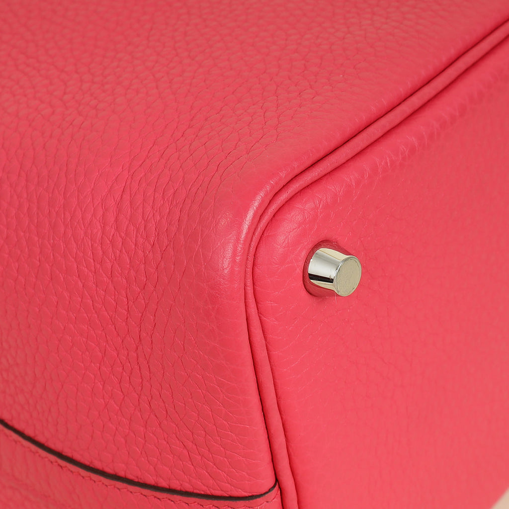 Hermes Rose Extreme Picotin Lock 18 Bag