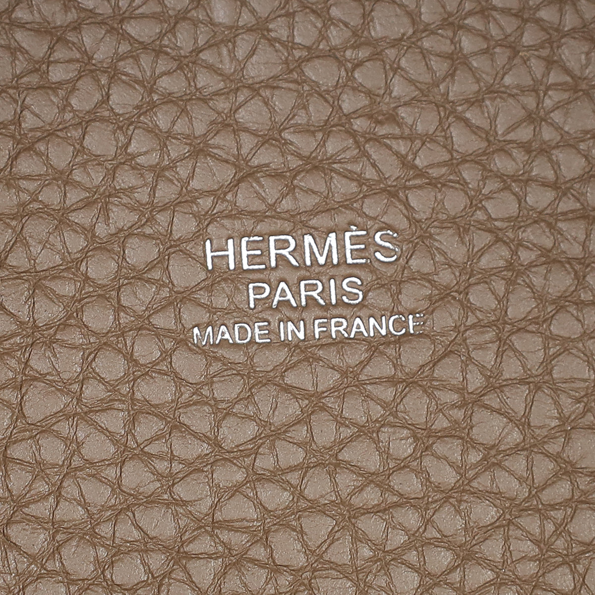 Hermes Etoupe Picotin Lock 22 Bag