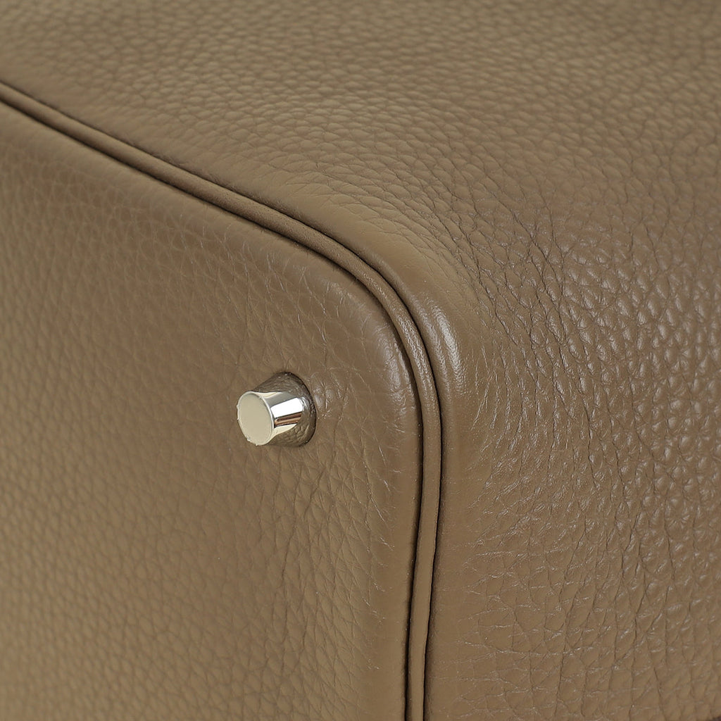Hermes Etoupe Picotin Lock 22 Bag