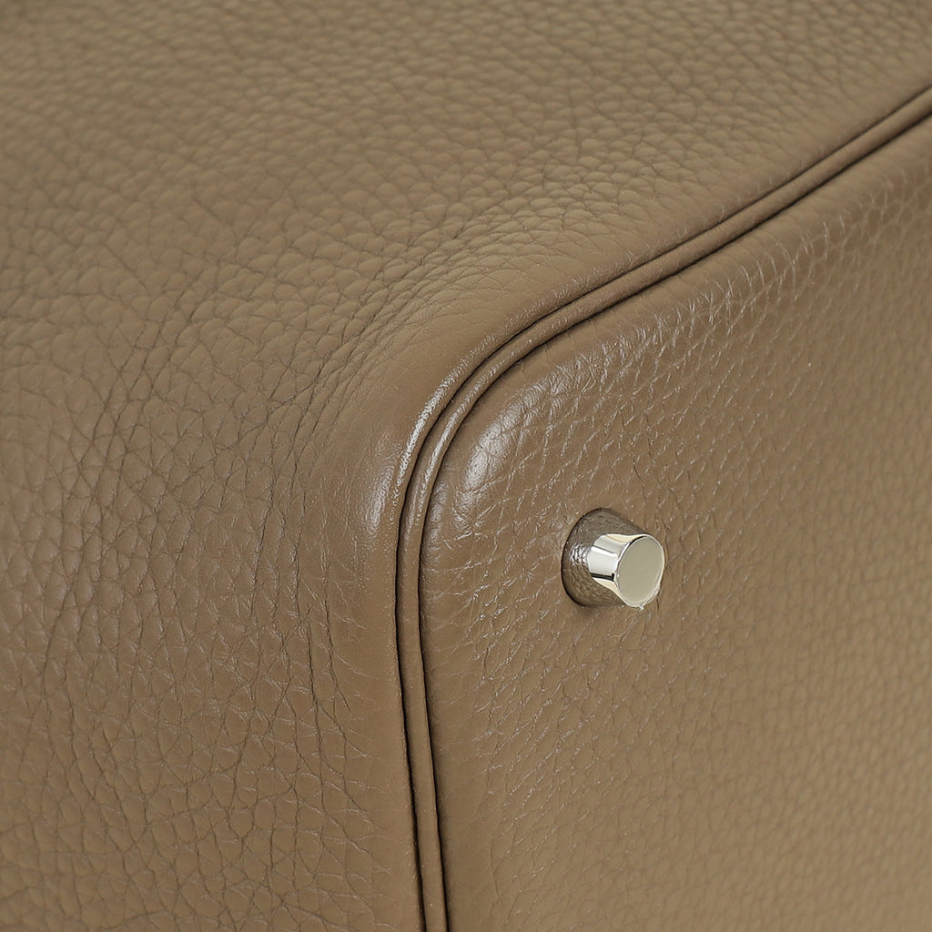 Hermes Etoupe Picotin Lock 22 Bag