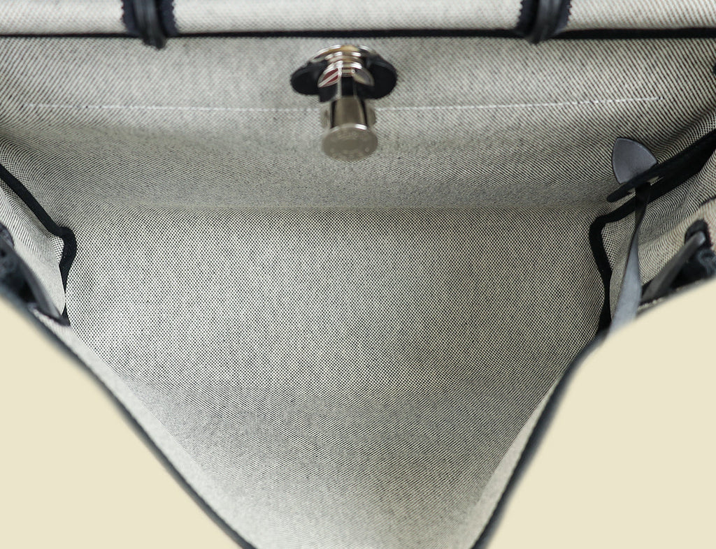 Hermes Bicolor Herbag Messenger 39 Bag