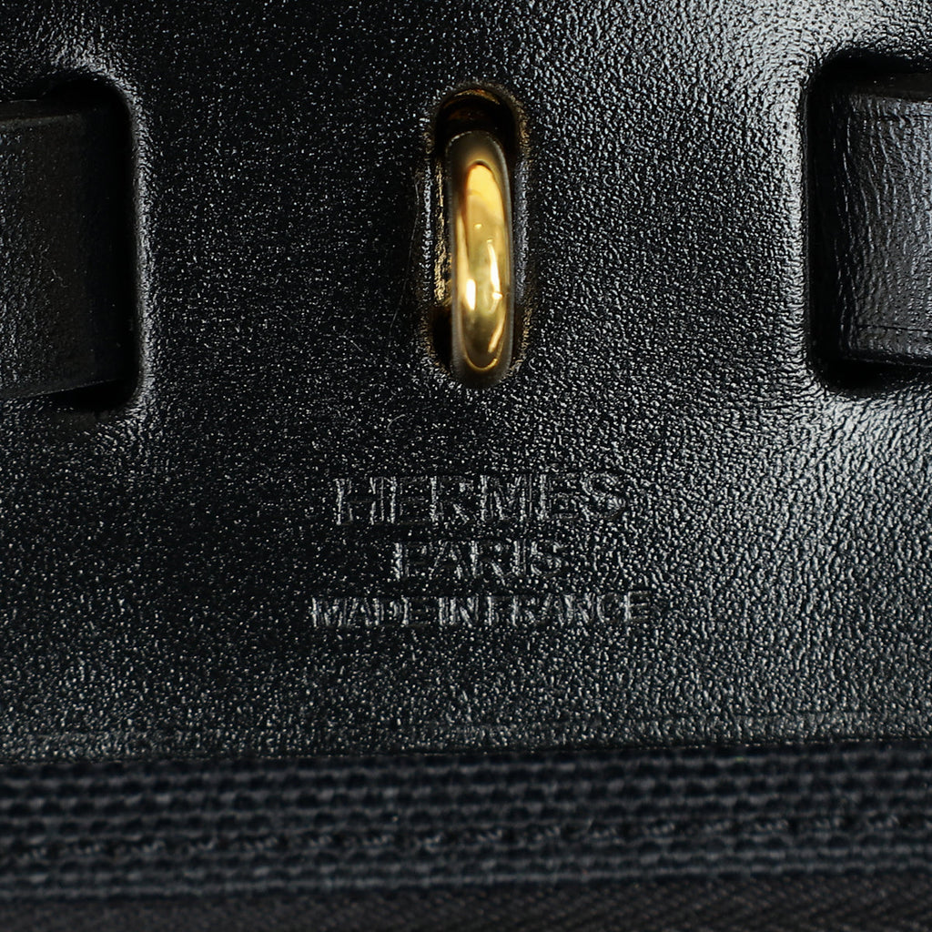 Hermes Noir Retourne Herbag Zip 31 PM Bag