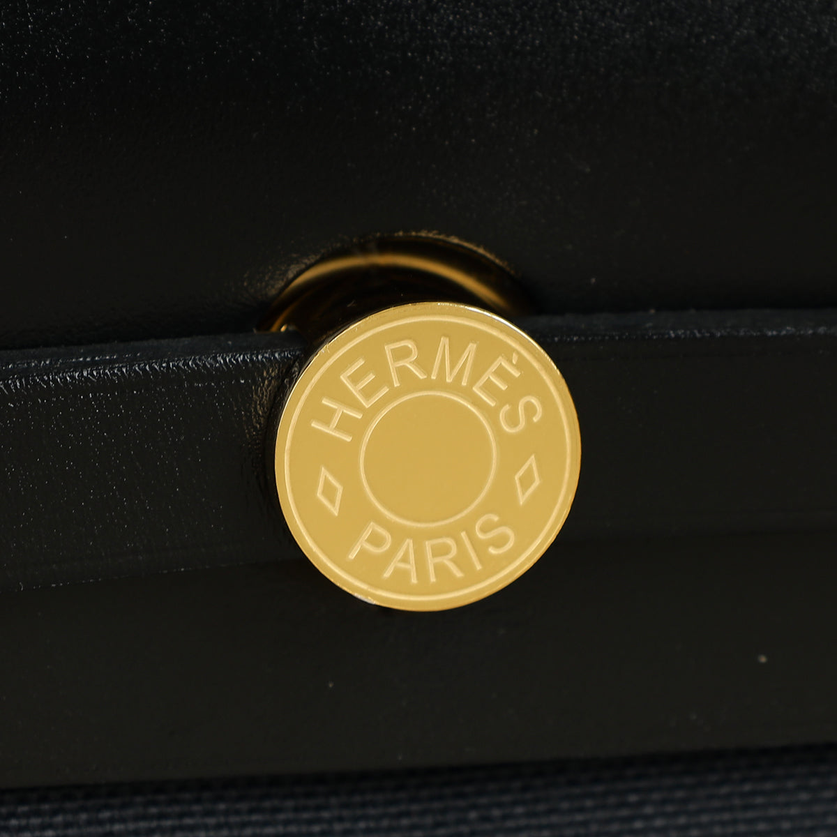 Hermes Noir Retourne Herbag Zip 31 PM Bag