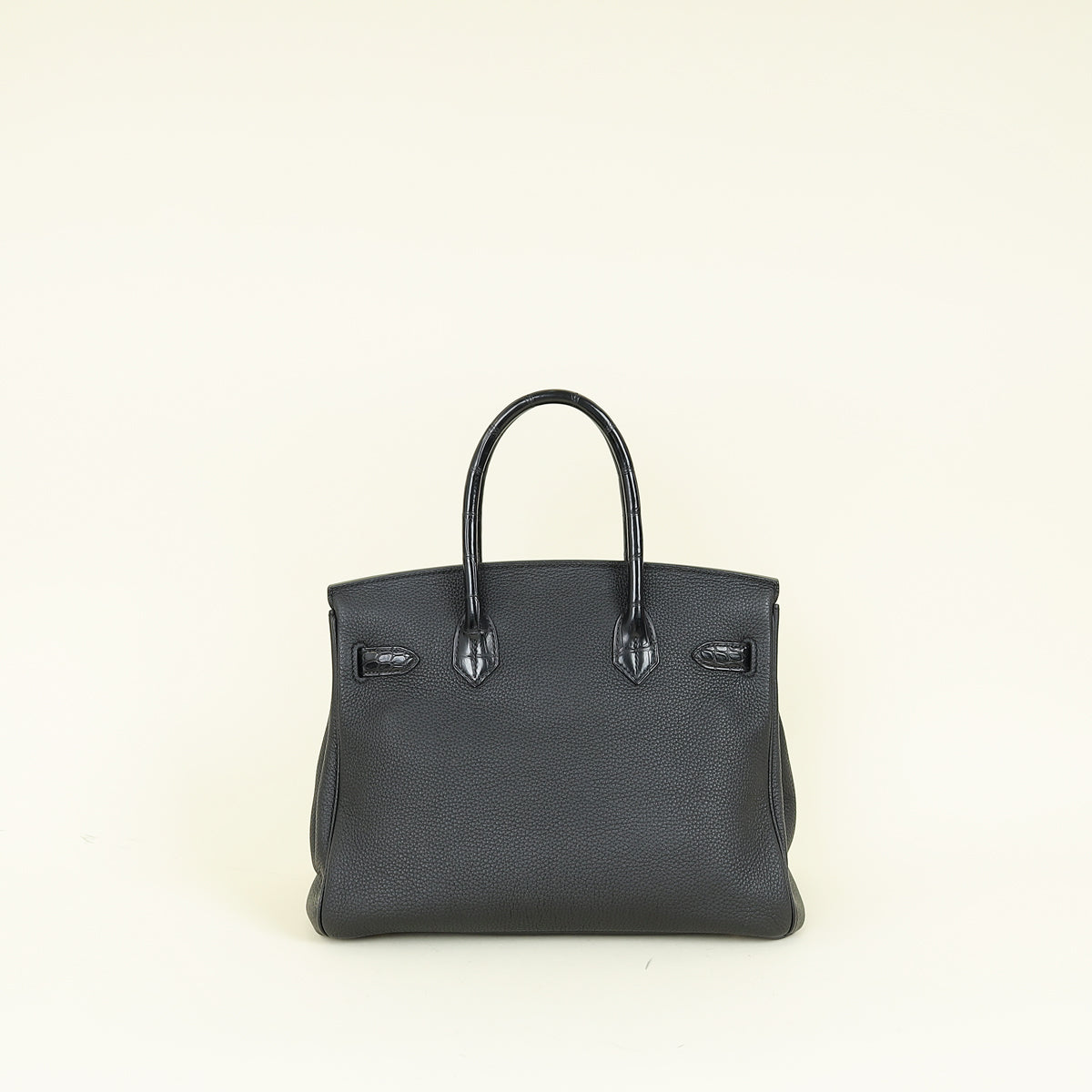 Hermes Noir Birkin 30 Touch Bag