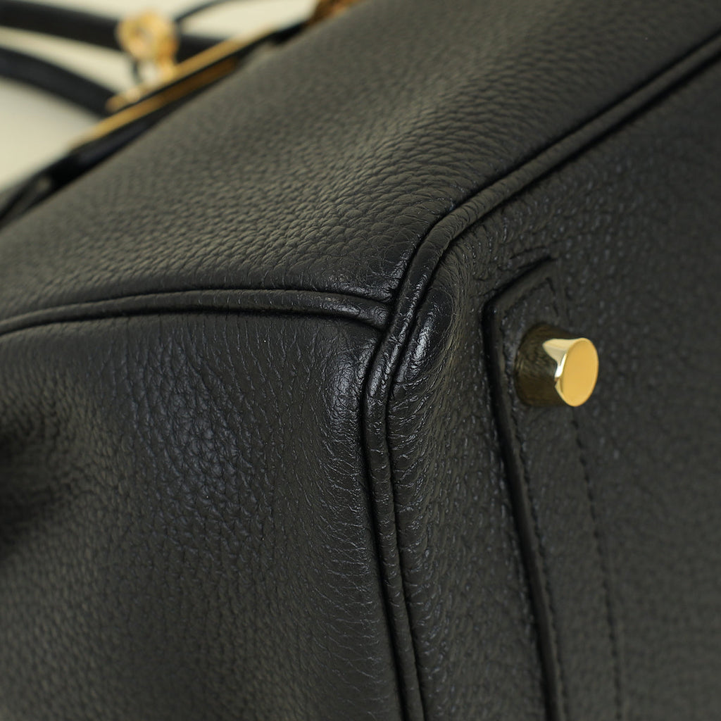 Hermes Noir Birkin 30 Touch Bag