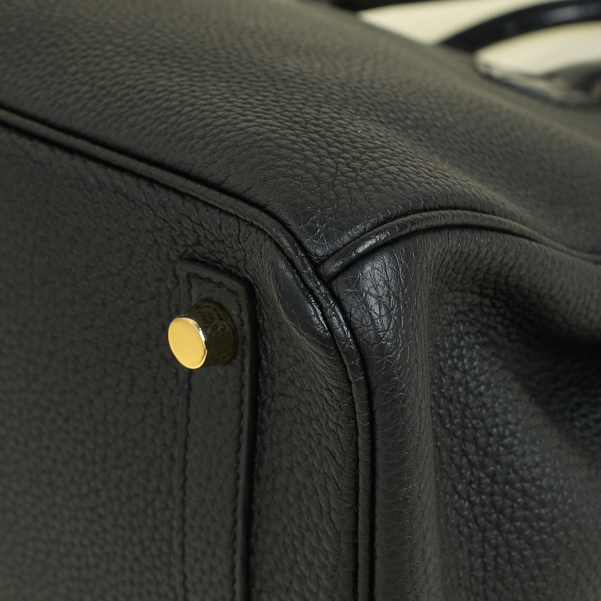 Hermes Noir Birkin 30 Touch Bag