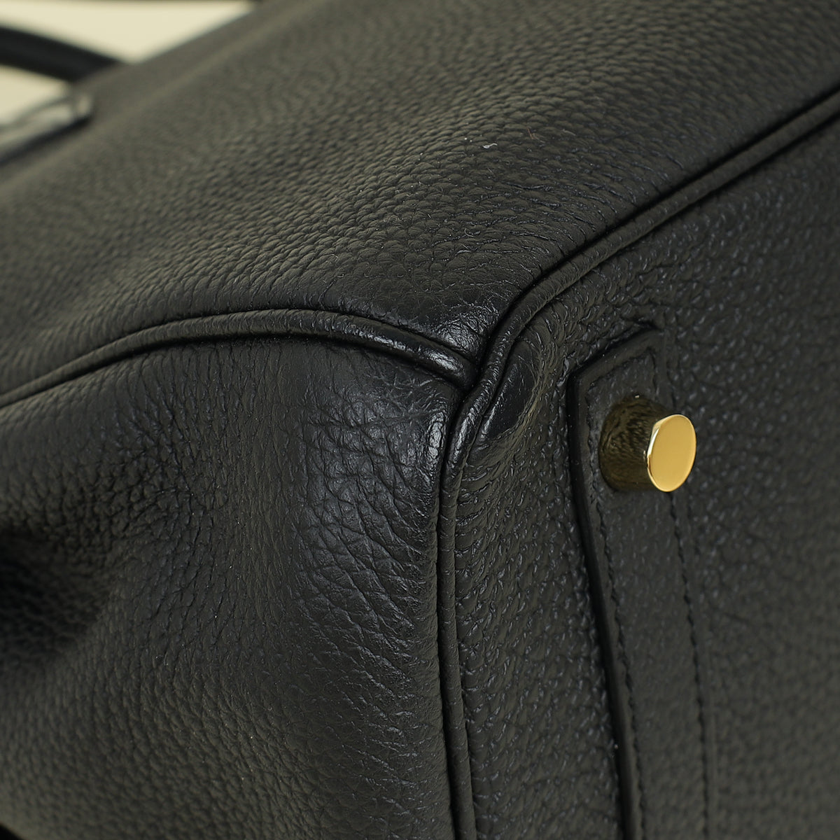 Hermes Noir Birkin 30 Touch Bag