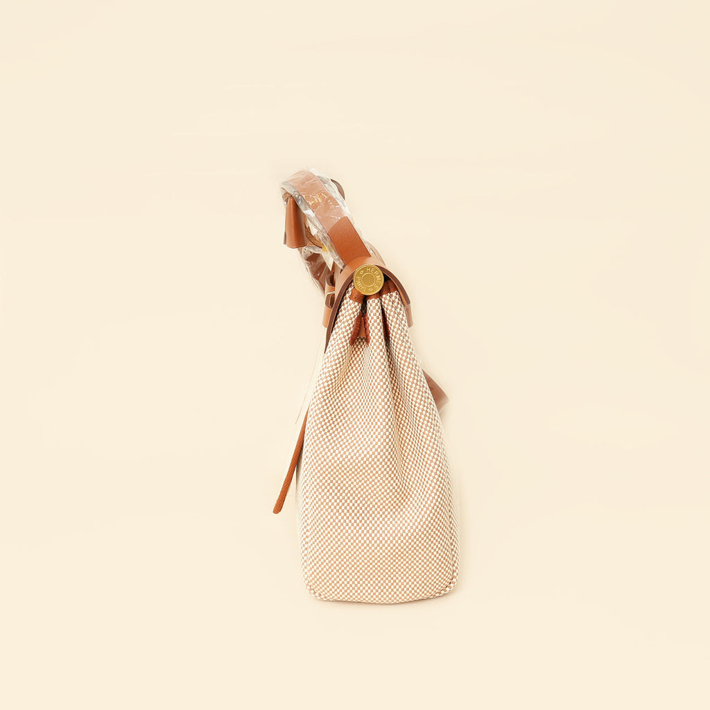 Hermes Tricolor Herbag Zip 31 Criss Viking Quadrille Retourne PM Bag