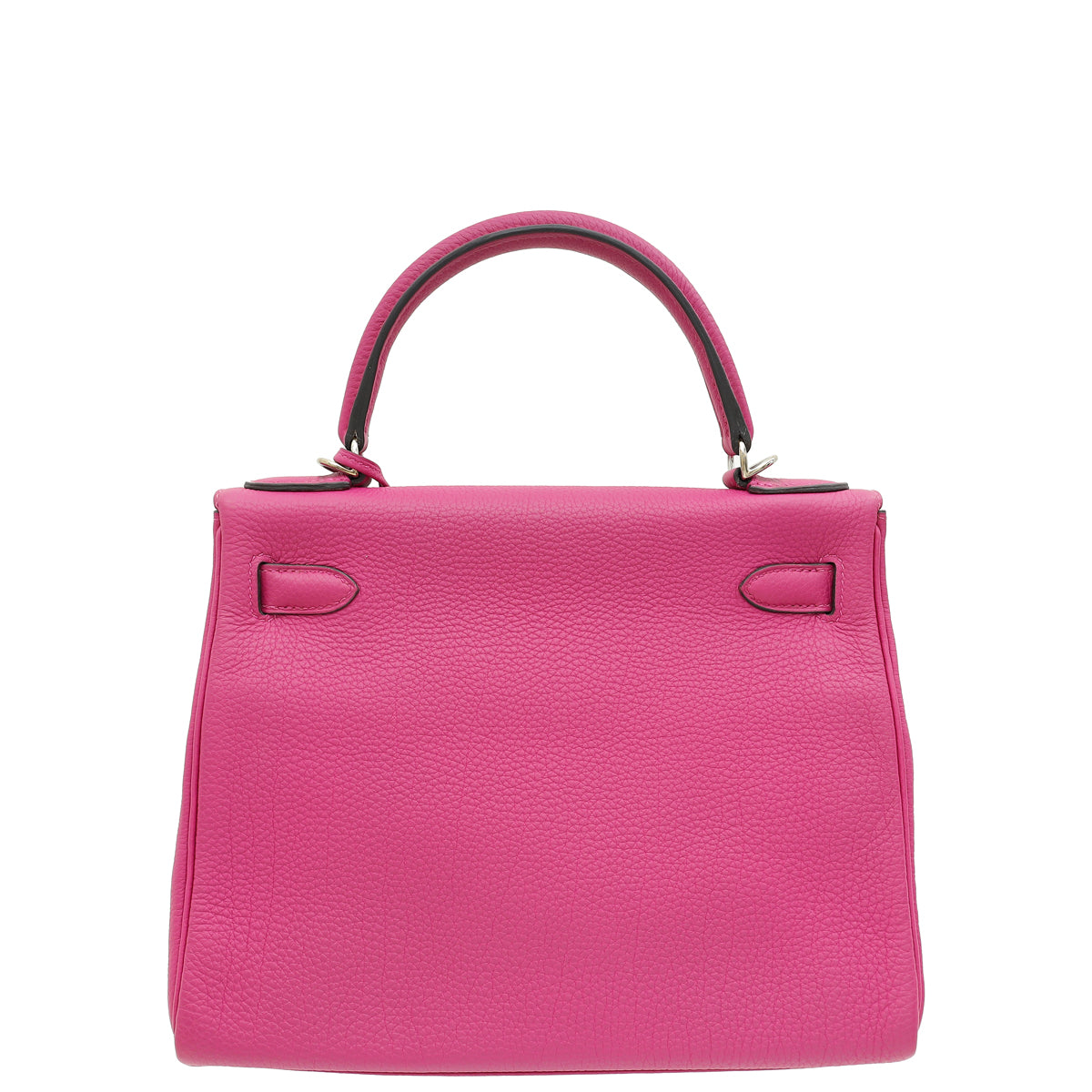 Hermes Rose Pourpre Kelly 28 Retourne Bag
