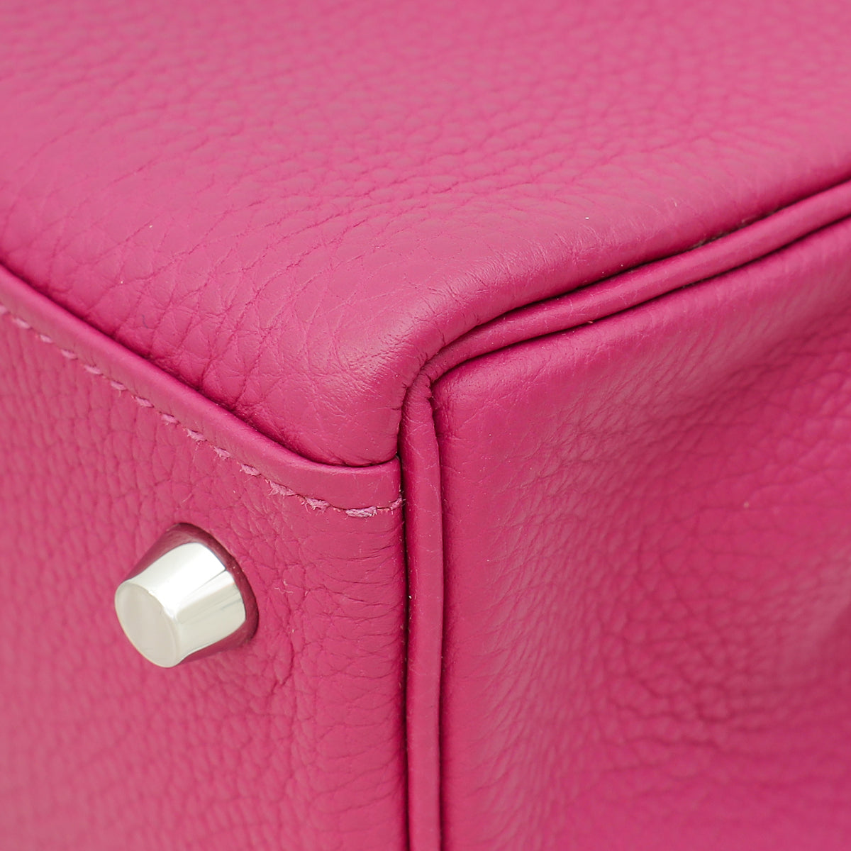Hermes Rose Pourpre Kelly 28 Retourne Bag