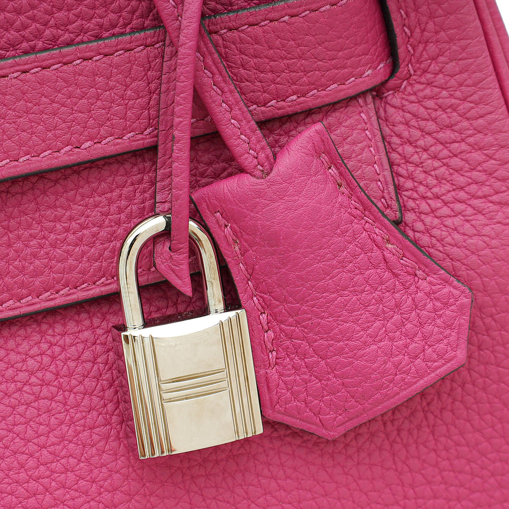 Hermes Rose Pourpre Kelly 28 Retourne Bag