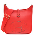 Hermes Rouge De Coeur Evelyne III PM Bag