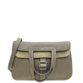 Hermes Gris Etain Halzan 31 Bag