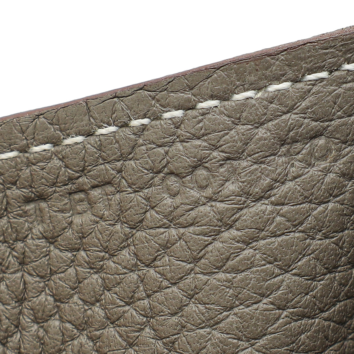 Hermes Gris Etain Halzan 31 Bag