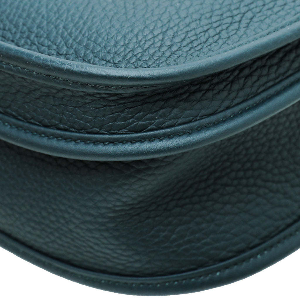 Hermes Vert Bosphore Evelyne III PM Bag