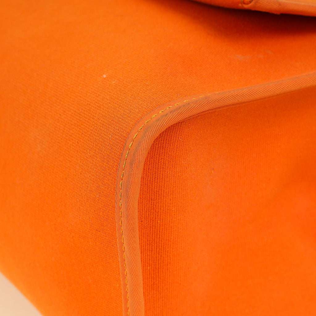 Hermes Orange Sellier Herbag Zip 31 PM Bag
