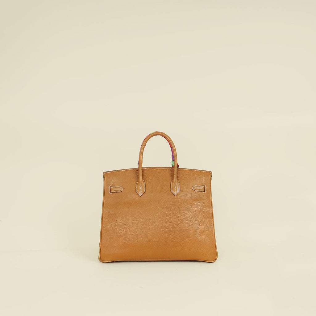 Hermes Naturelle Birkin 35 Bag