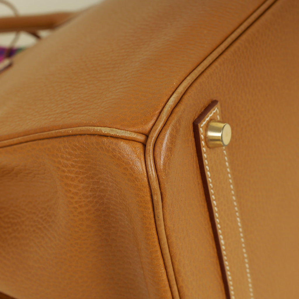 Hermes Naturelle Birkin 35 Bag