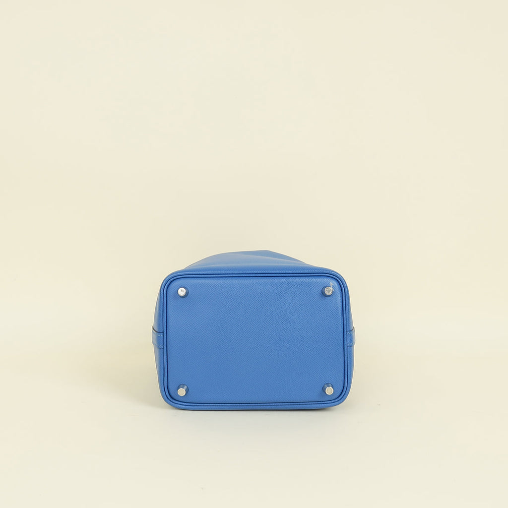Hermes Tricolor Picotin Lock 18 Tressage Bag