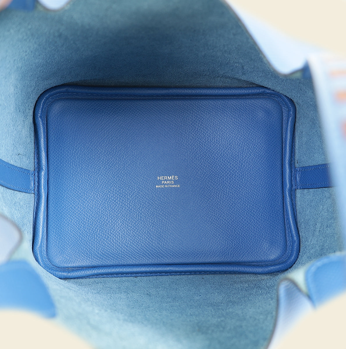 Hermes Tricolor Picotin Lock 18 Tressage Bag