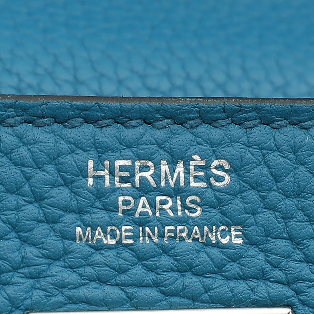 Hermes Cobalt Retourne Kelly 32 Bag