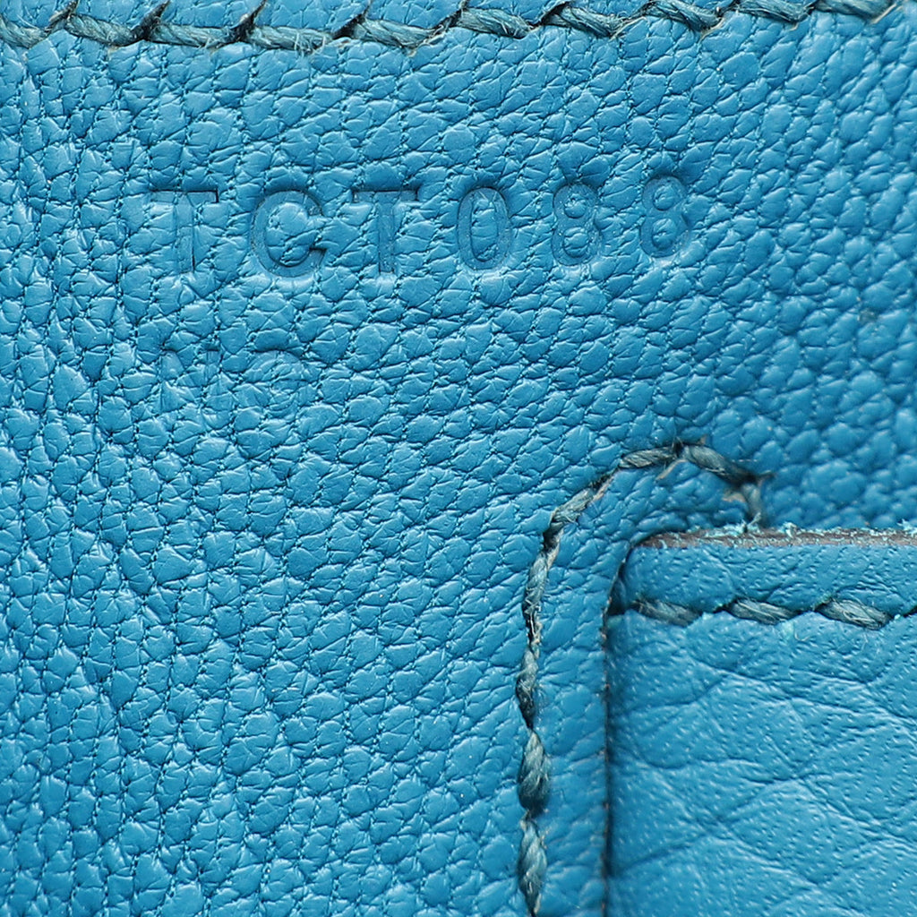 Hermes Cobalt Retourne Kelly 32 Bag