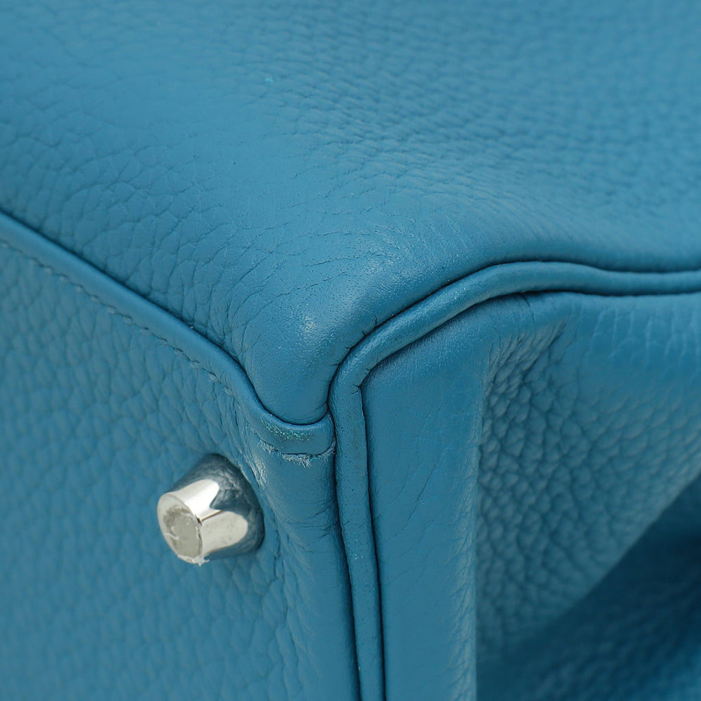 Hermes Cobalt Retourne Kelly 32 Bag