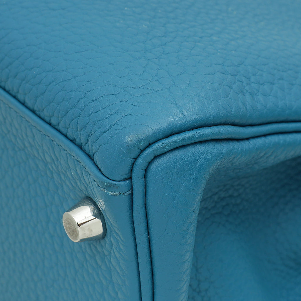 Hermes Cobalt Retourne Kelly 32 Bag