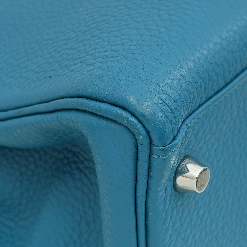 Hermes Cobalt Retourne Kelly 32 Bag