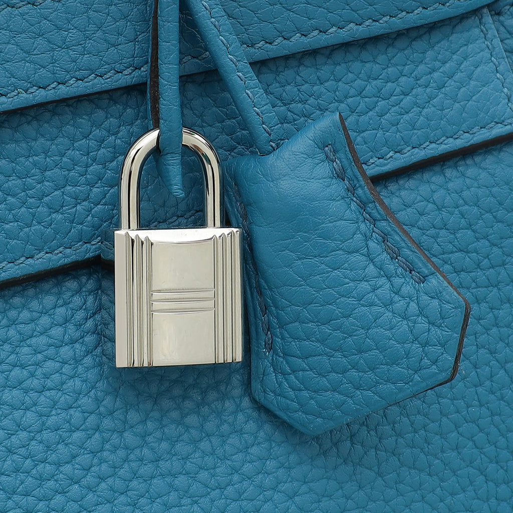 Hermes Cobalt Retourne Kelly 32 Bag