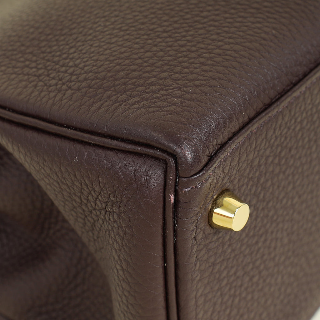 Hermes Rouge Sellier Retourne Kelly 28 Bag