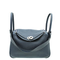 Hermes Blue Indigo Lindy 26 Bag