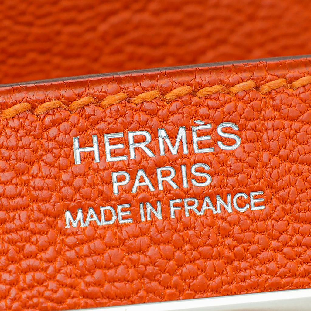 Hermes Potiron Retourne Kelly 32 Bag