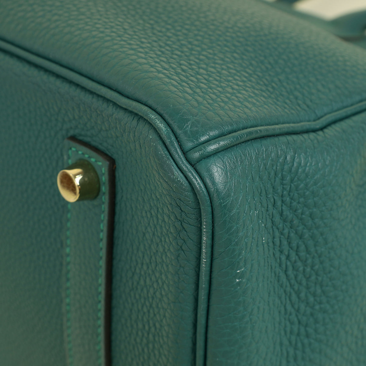 Hermes Malachite Birkin 35 Bag
