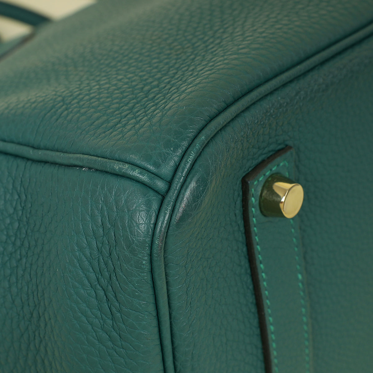 Hermes Malachite Birkin 35 Bag
