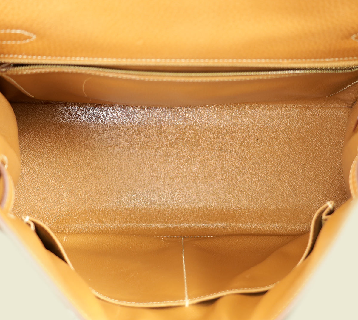 Hermes Naturelle Vintage Sellier Kelly 32 Bag
