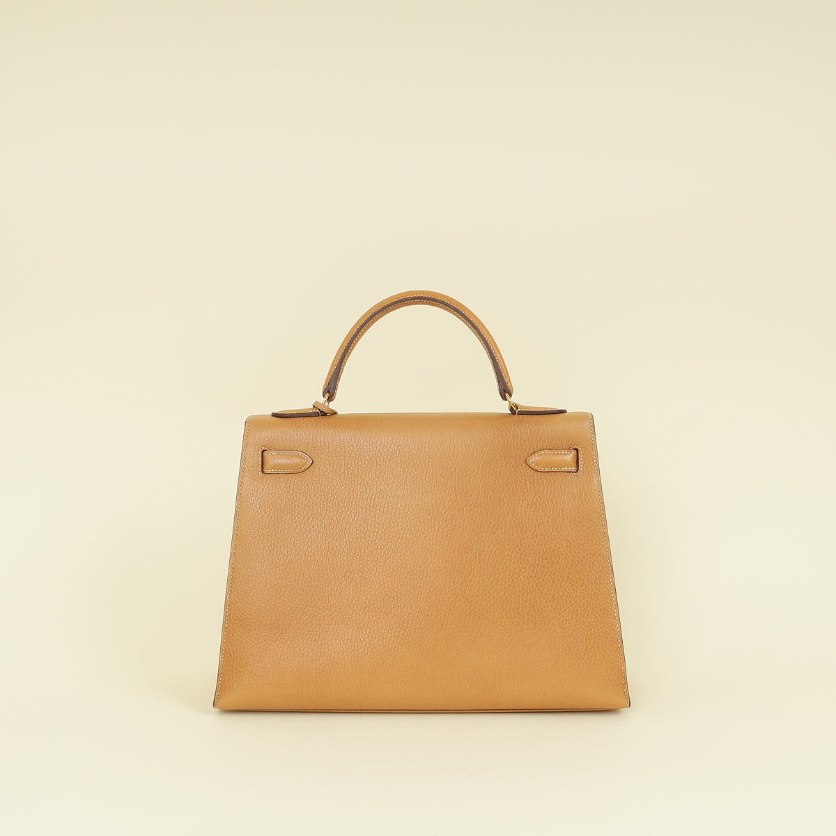 Hermes Naturelle Vintage Sellier Kelly 32 Bag
