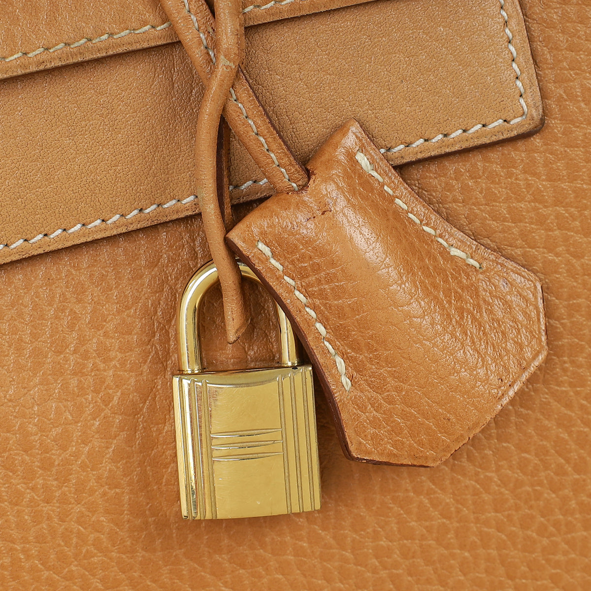 Hermes Naturelle Vintage Sellier Kelly 32 Bag