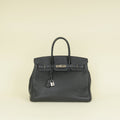 Hermes Noir Birkin 35 Bag