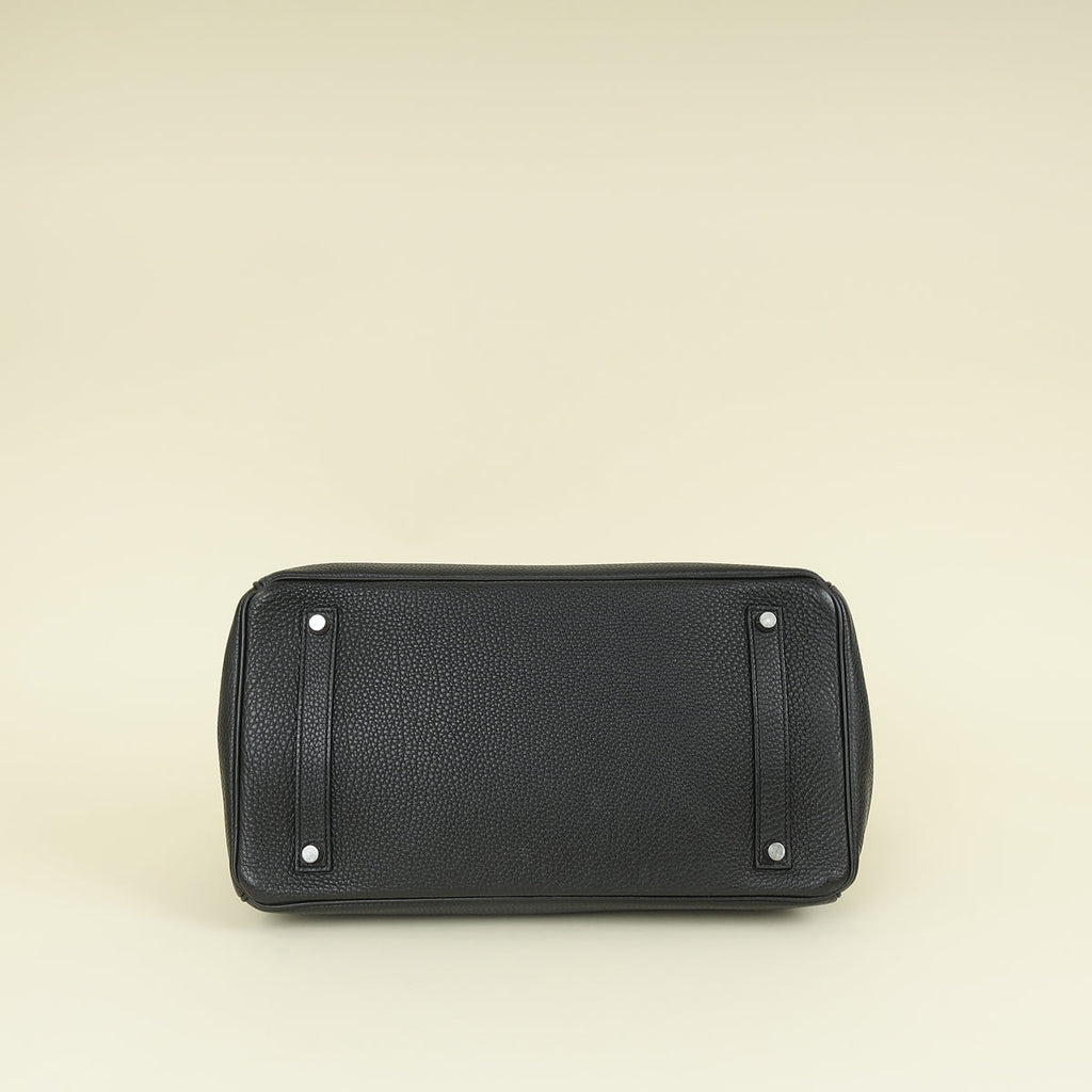 Hermes Noir Birkin 35 Bag